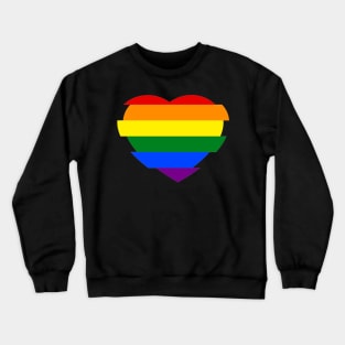 Rainbow Stripes Gay Pride Parade Gear Tank Top Crewneck Sweatshirt